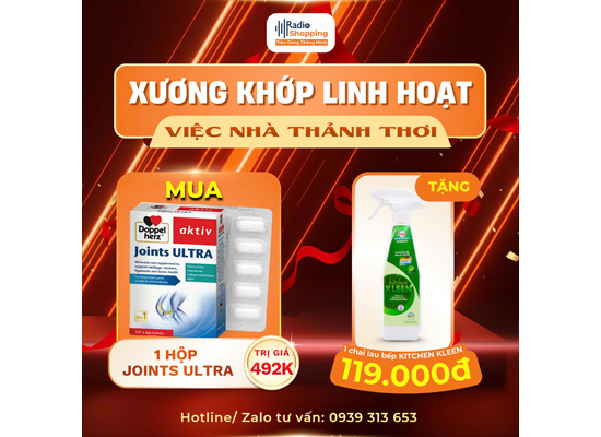 🎁 Chương trình khuyến mãi khi mua sản phẩm Joints Ultra

